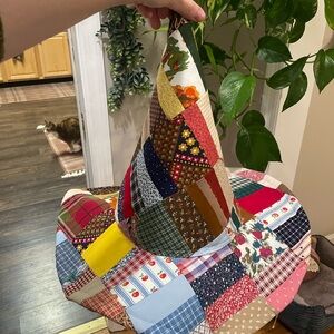 Patchwork Multicolor Witch Hat Handmade